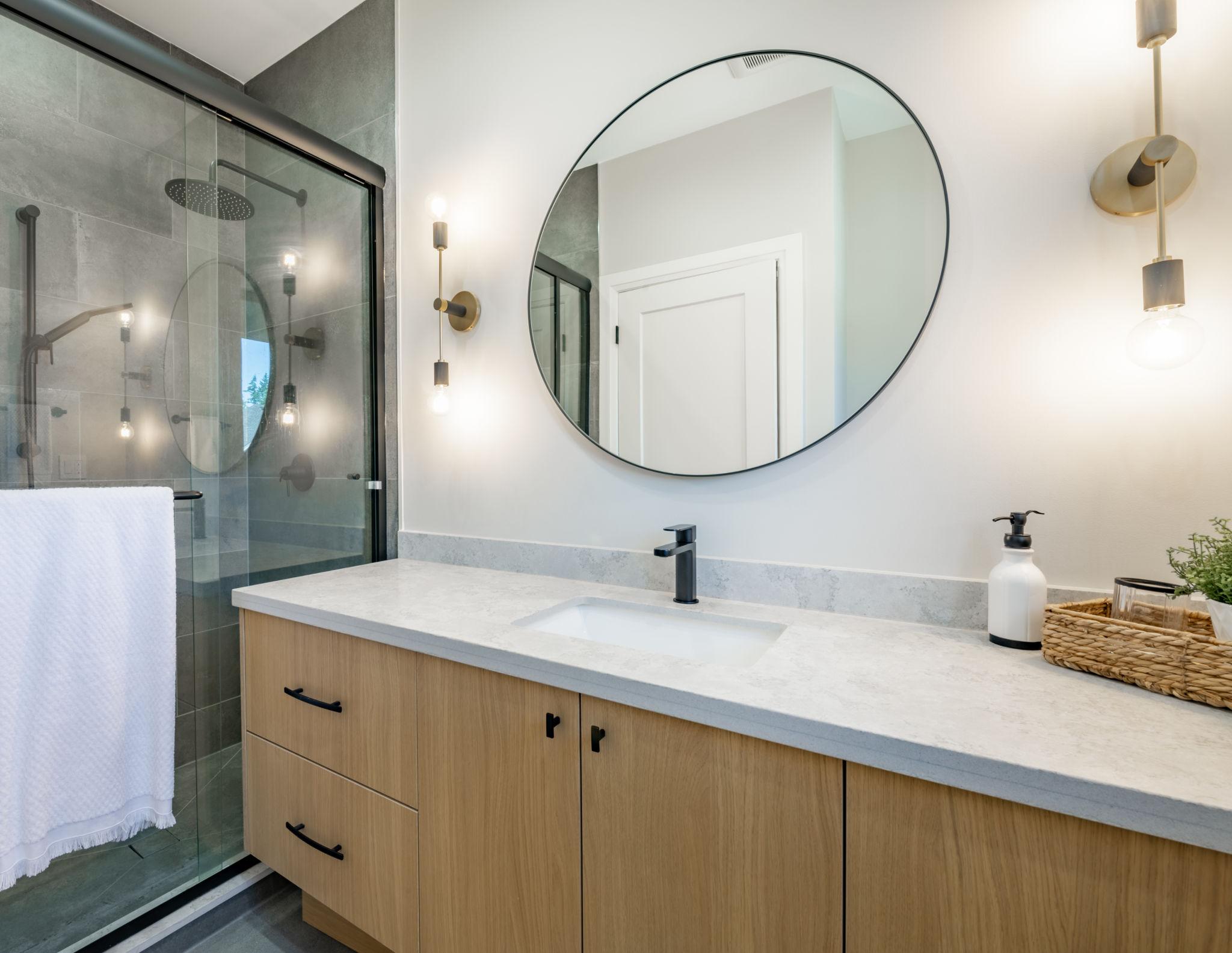 Clean bathroom